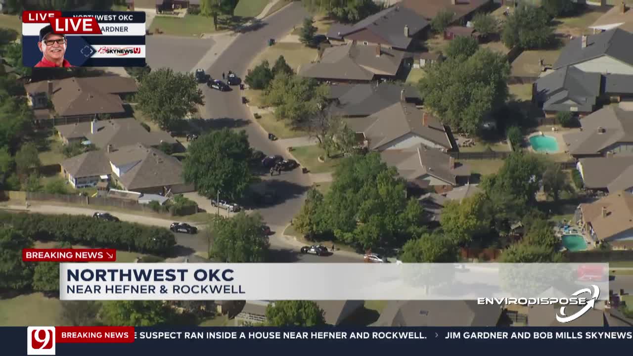 Subject Barricaded After Traffic Stop In NW Oklahoma City