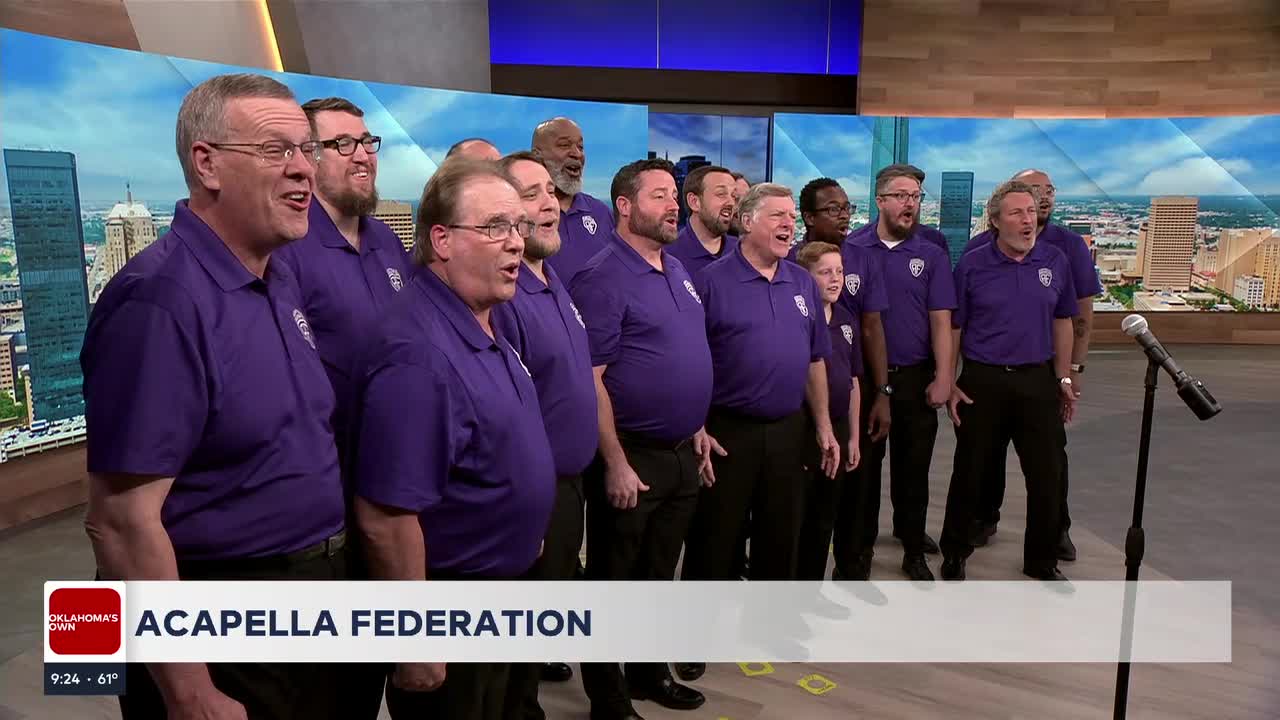 Acapella Federation Discusses Competition Win And Performs On News 9