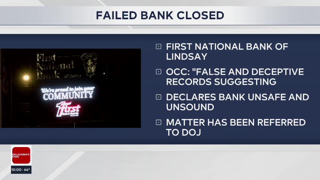 Activity At Lindsay Bank Following Closure And Takeover