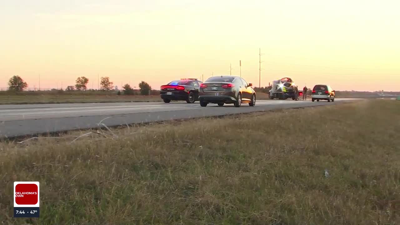 Crash Temporarily Closes Eastbound I-240 Lanes Near Air Depot & Midwest Boulevard