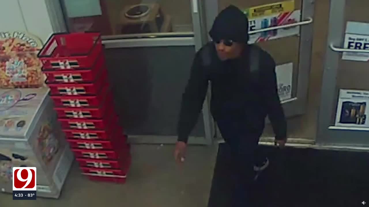 Police Release Video Of Suspect Involved In Robbery, Killing Of NW OKC 7-Eleven Cashier