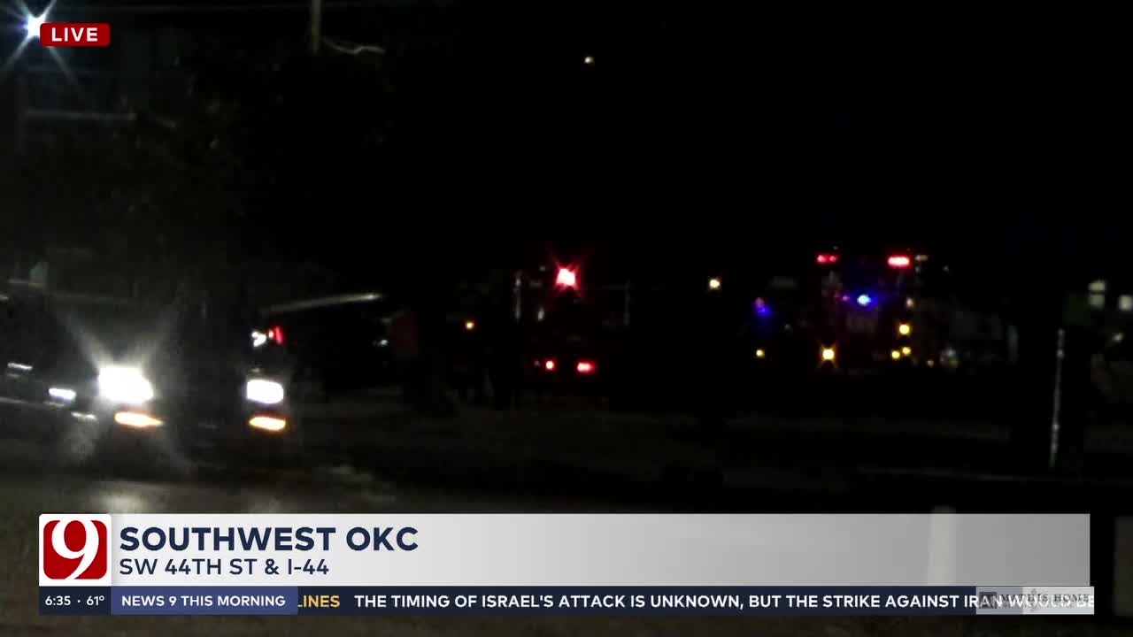 1 Injured In SW Oklahoma City Wreck