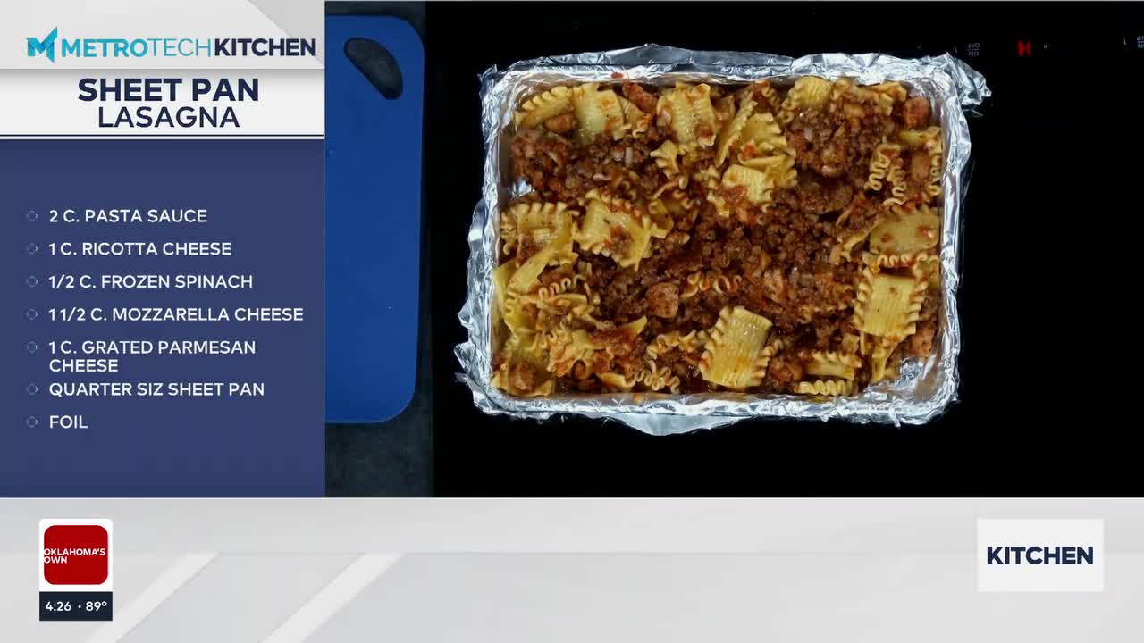 Sassy Mama Sheet Pan Lasagna