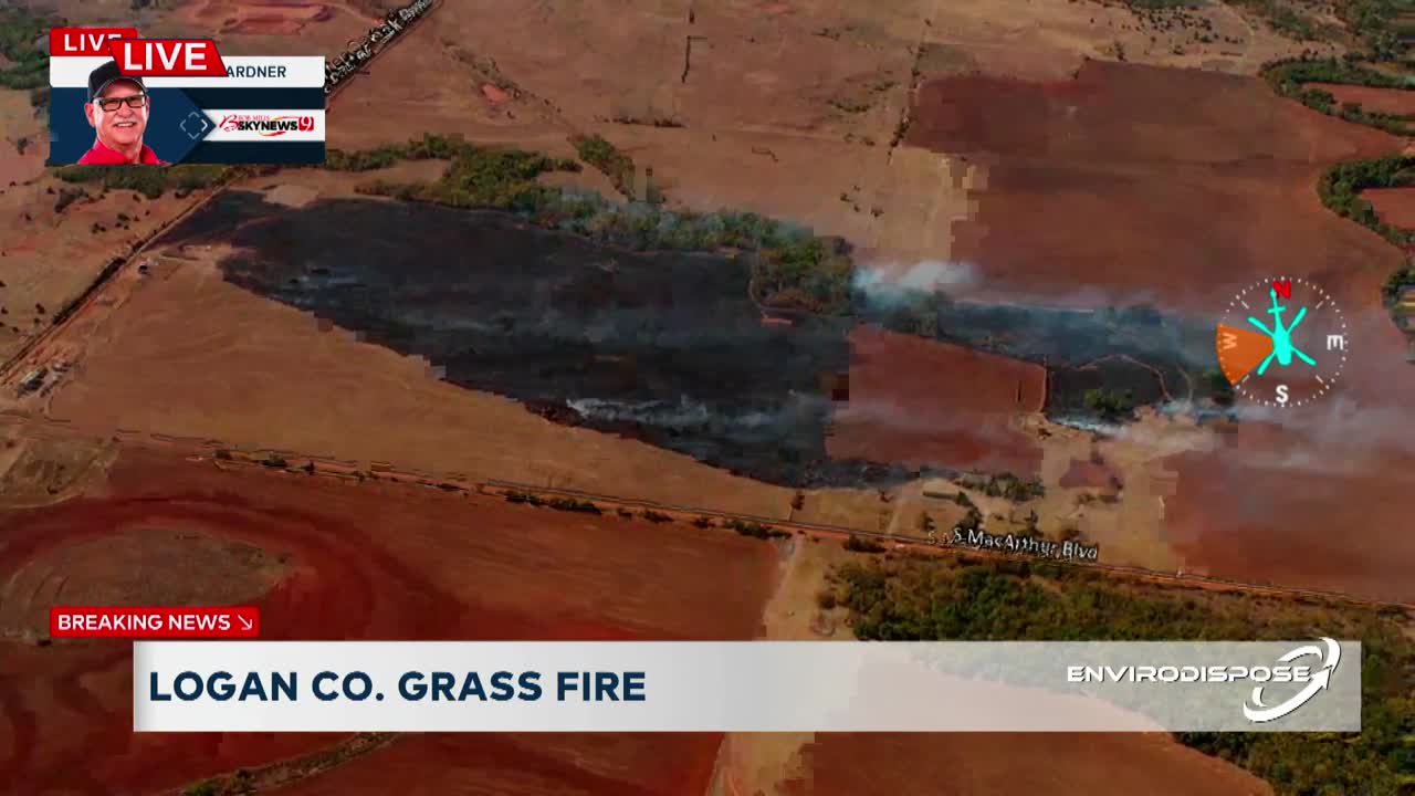 CURRENT GRASS FIRES: Crews Work To Put Out Flames