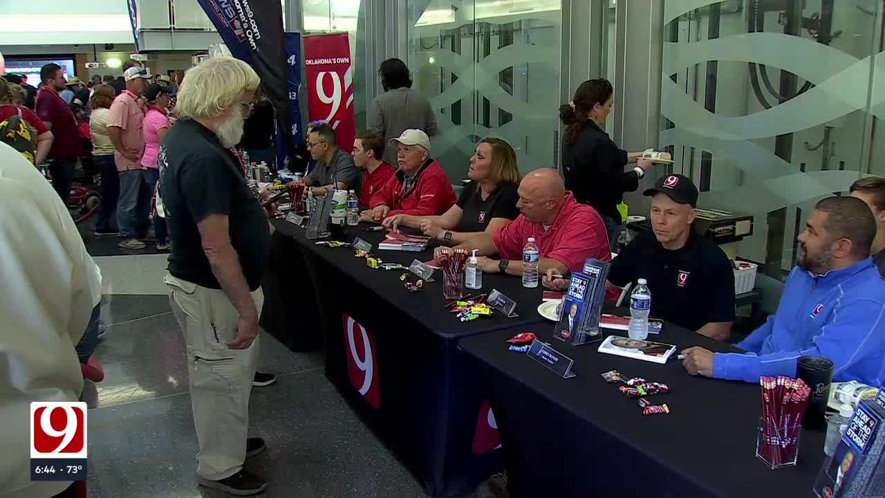 News 9 Weather Team Greets Fans At National Weather Festival