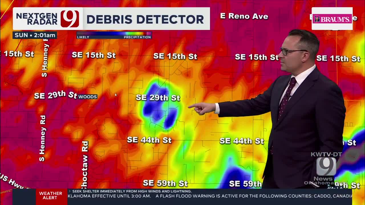 Tornadoes, Tornado Damage Reported Across Oklahoma Overnight Sunday