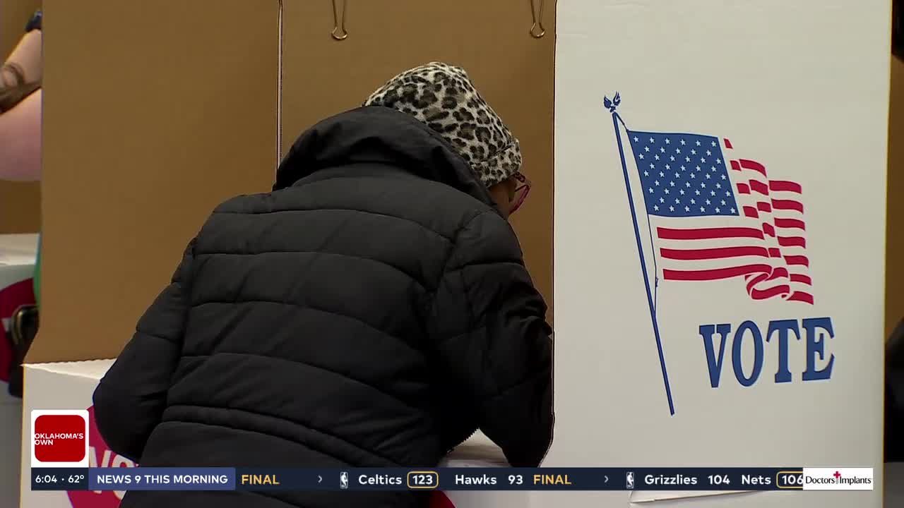 Oklahoma voters begin casting their ballots