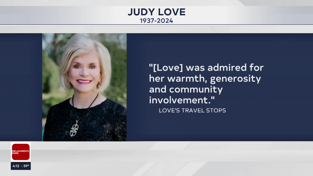 Judy Love, Co-Founder Of Love's Travel Stops, Dies At 87