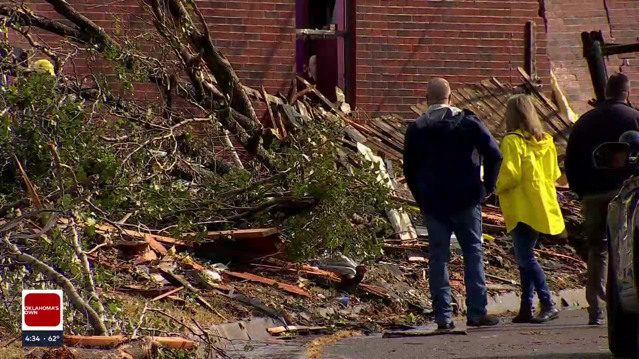 Families Escape After EF3 Tornado Hits SE OKC Neighborhood