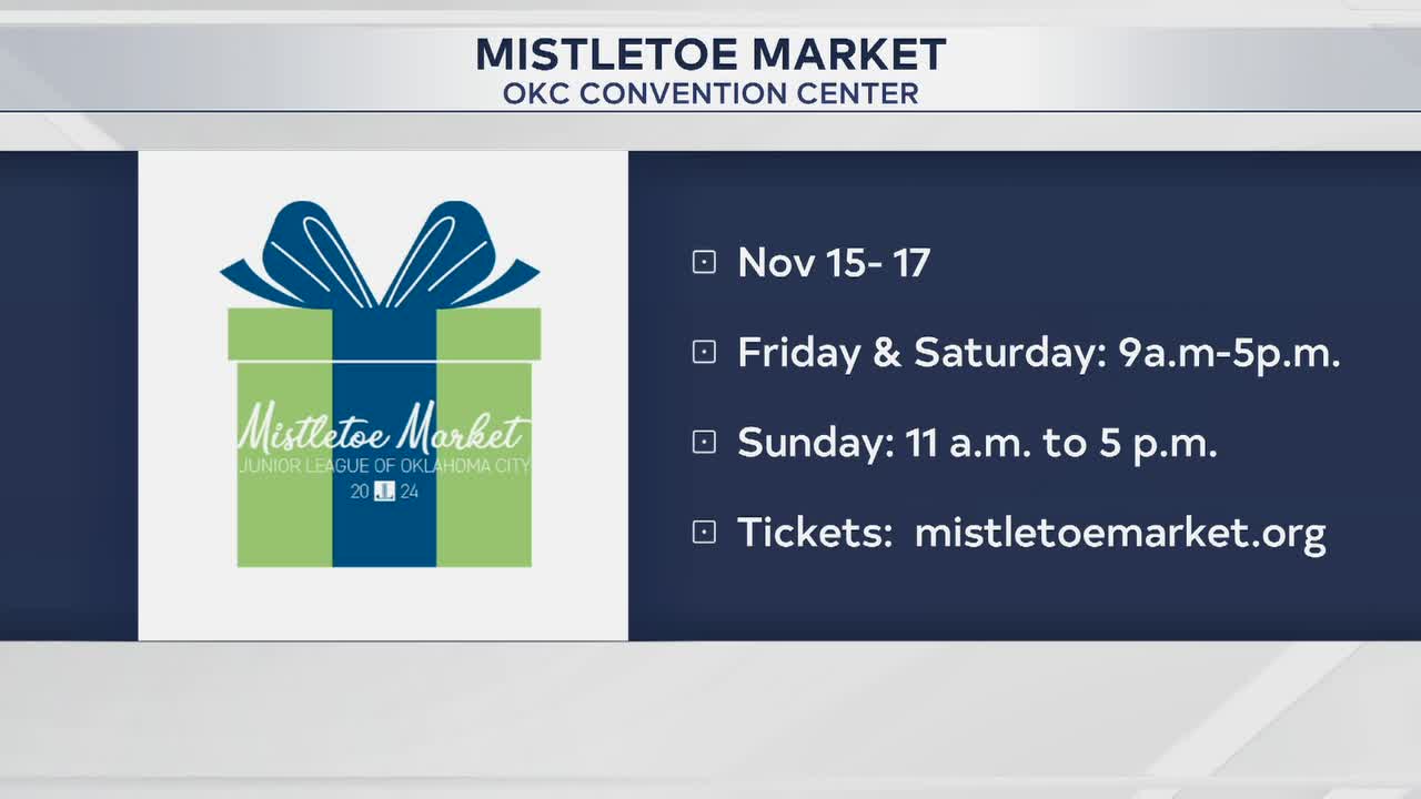 Mistletoe Market Brings Holiday Shopping, Live Music To Oklahoma City Convention Center