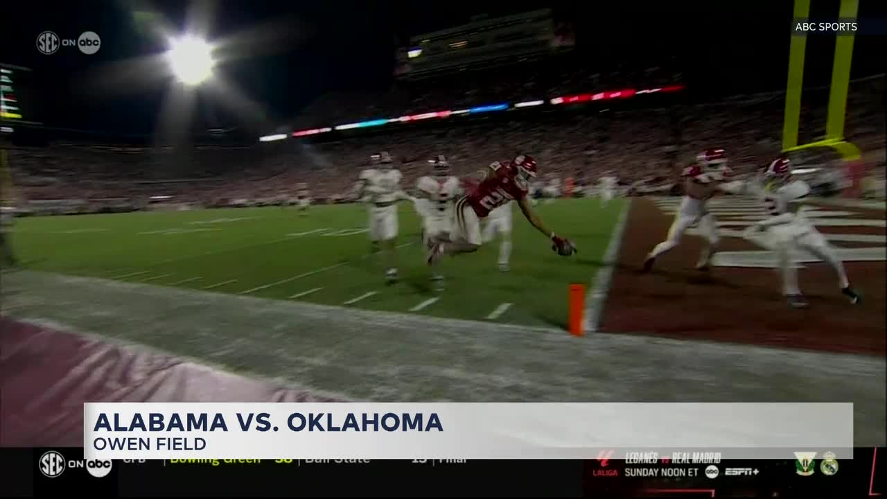 Oklahoma Stuns No. 7 Alabama 24-3 As Arnold, Robinson Rush For Over 100 Yards