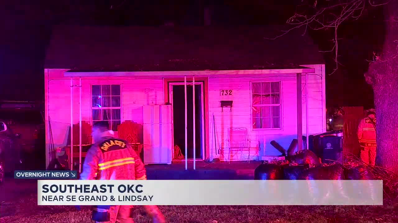 Crews Respond To Overnight House Fire In Se Oklahoma City