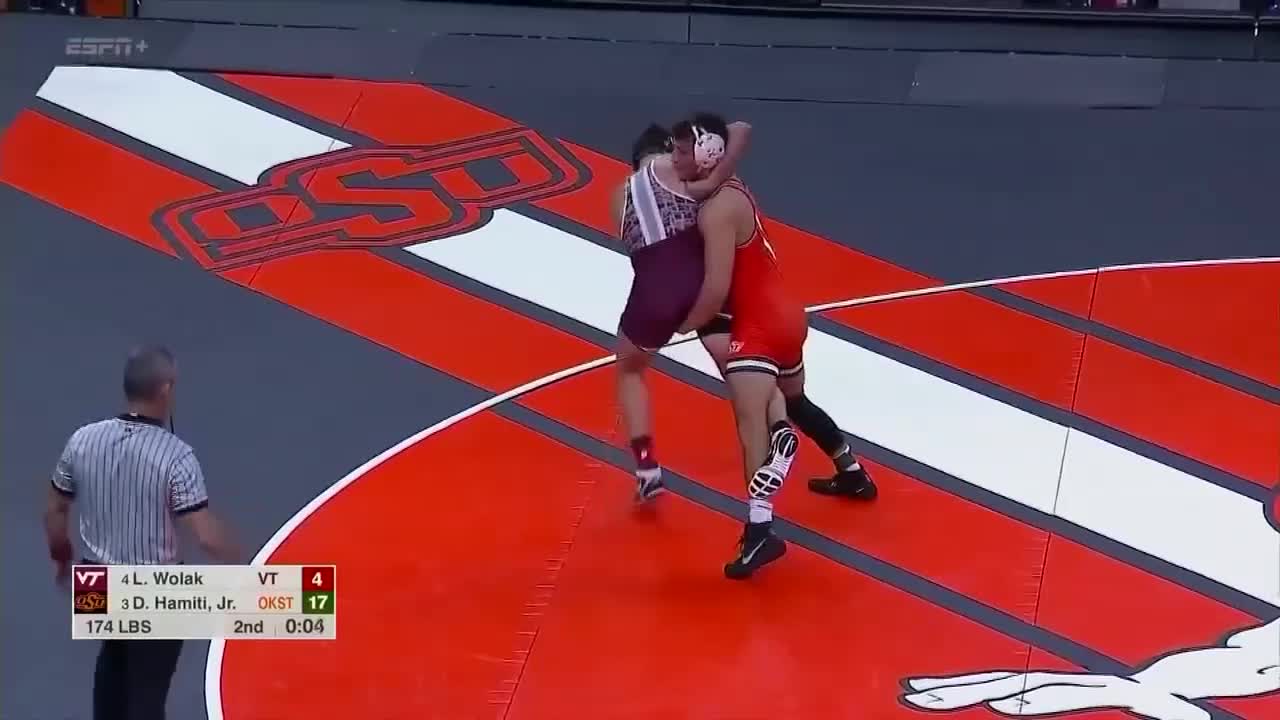 OSU Wrestling Beats Virginia Tech