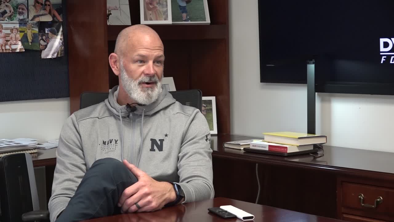 Navy Coach Brian Newberry Reflects On Oklahoma Roots Ahead of Armed ...