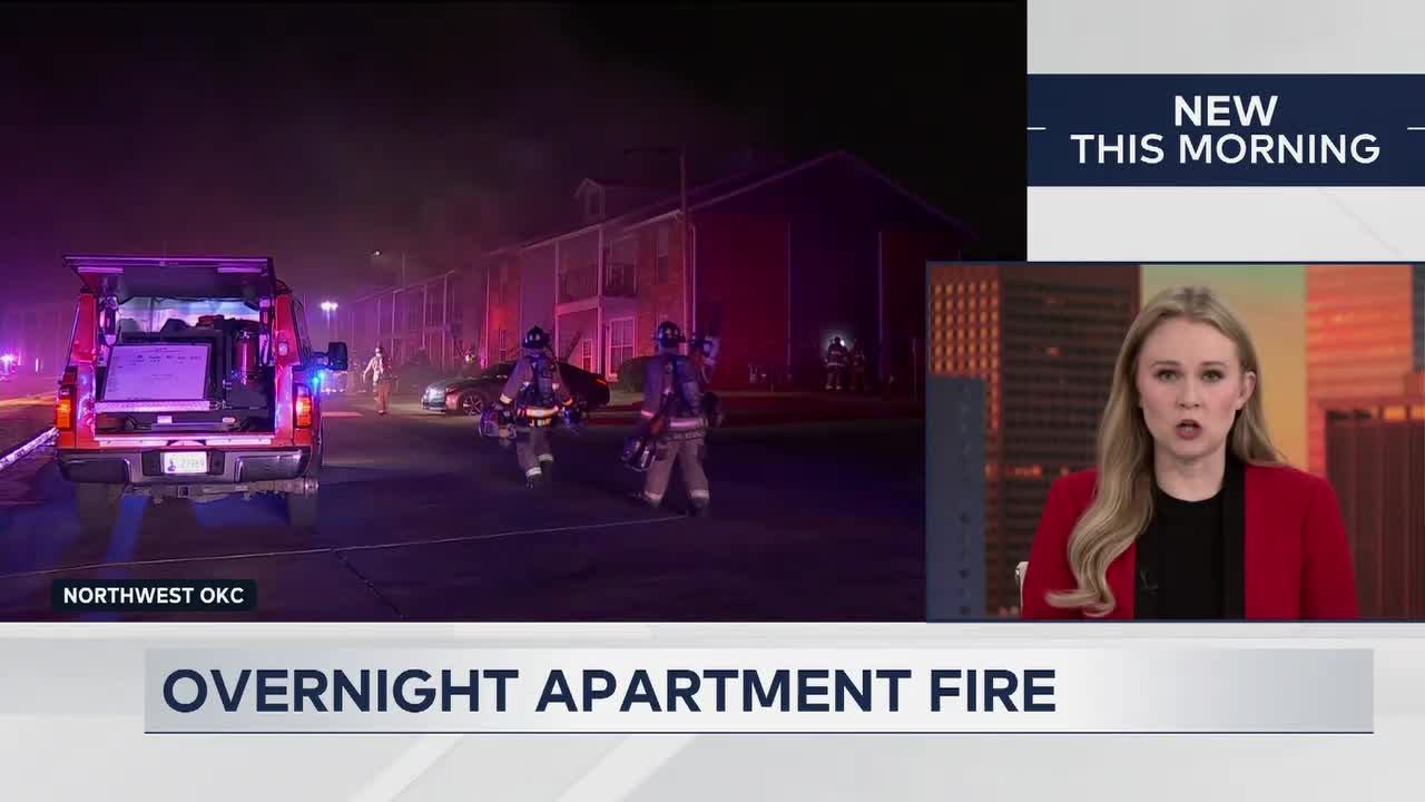 Cause Of Overnight Fire At NW Oklahoma City Apartment Complex Under Investigation