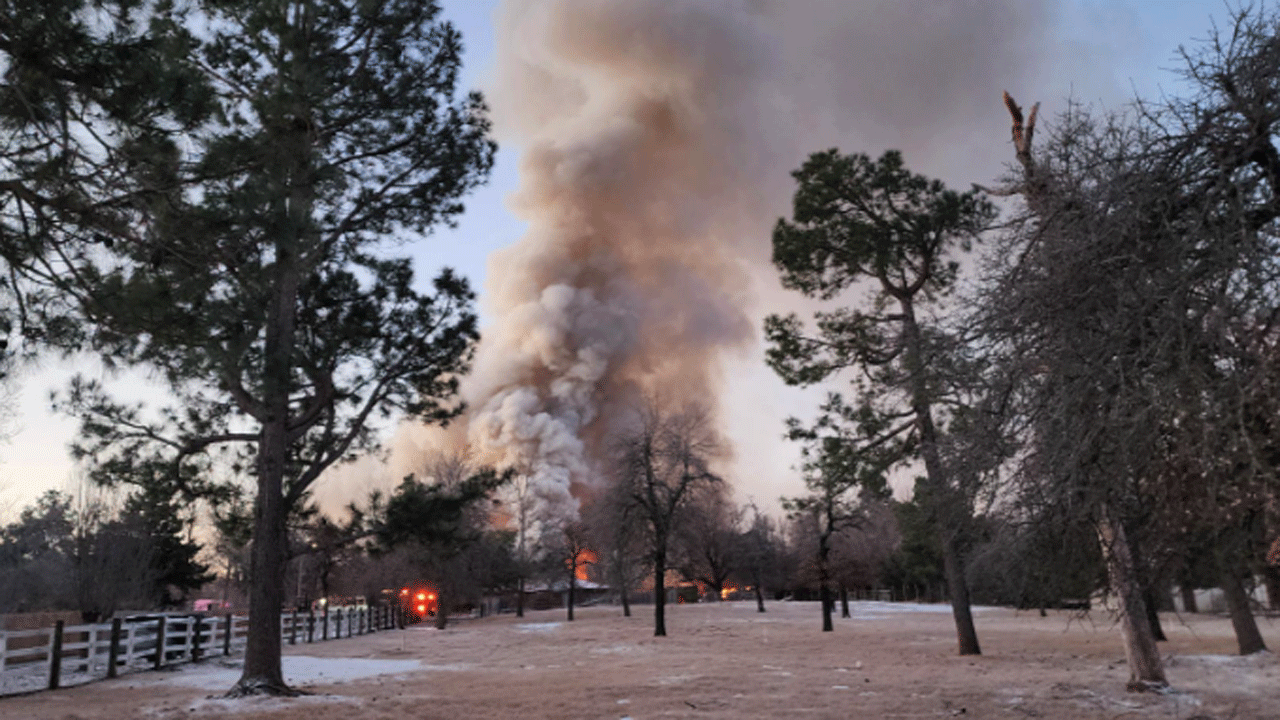 Animal rescue organizers say animals, supplies lost in Choctaw barn fire