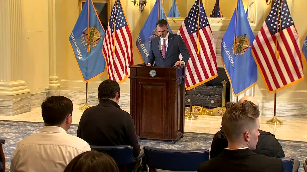 Gov. Stitt Press Conference: 5 key topics addressed