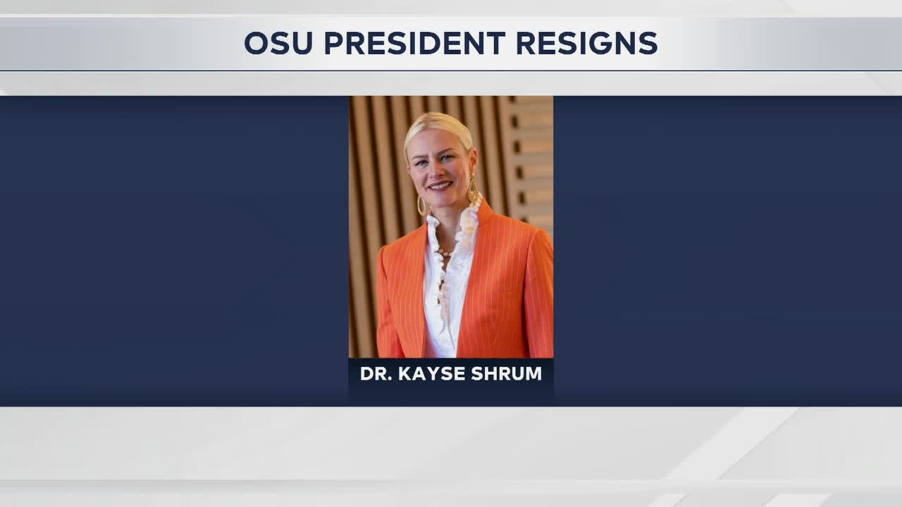 Oklahoma State University President Dr. Kayse Shrum resigns from position