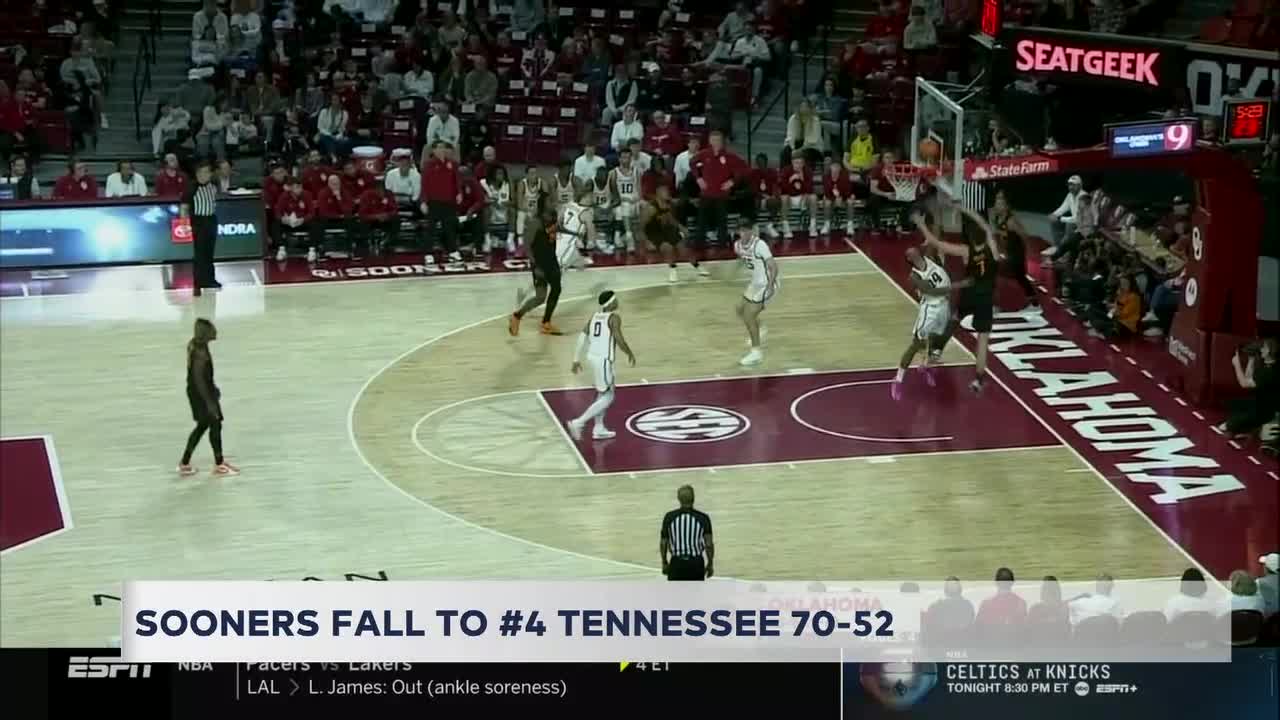 Chaz Lanier and Zakai Zeigler power No. 4 Tennessee to a 70-52 win over Oklahoma