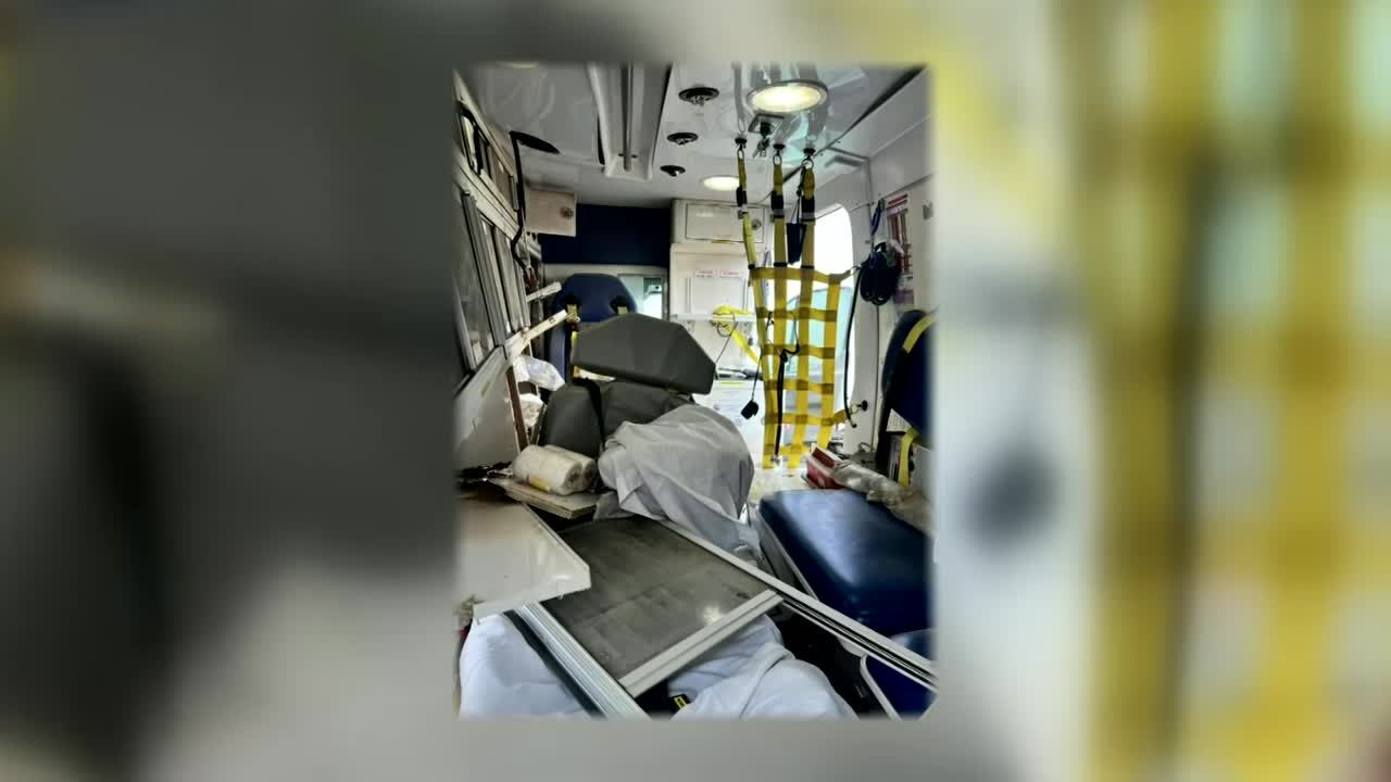 Oklahoma dust storm causes multi-car crash on HWY 11, 2 firefighters hurt