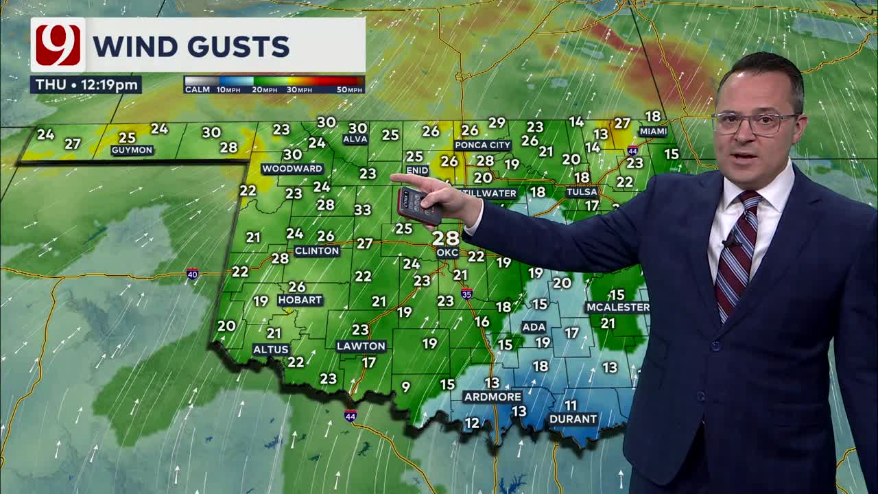 Justin Rudicel's Thursday afternoon forecast