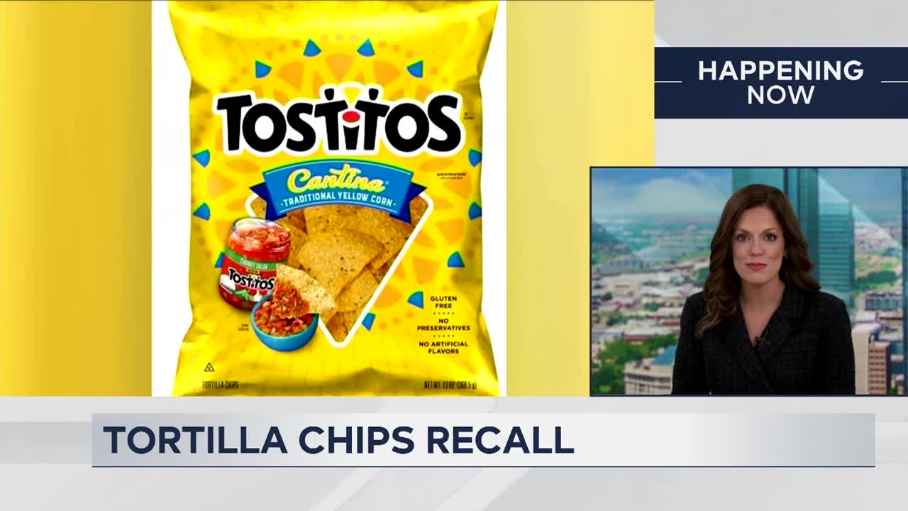 Frito-Lay issues recall for Tostitos chips due to undeclared allergen risk