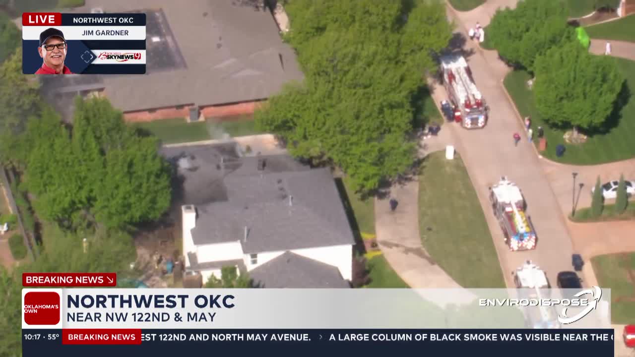 Crews respond to NW OKC house fire