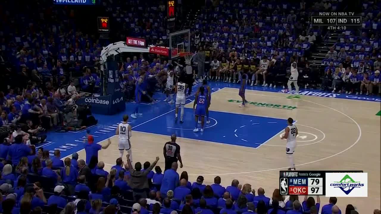 Gilgeous-Alexander scores 27 as the Thunder roll past Grizzlies 118-99 to take 2-0 series lead