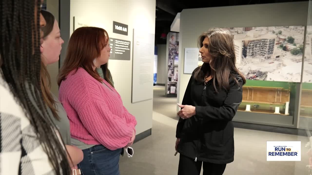 Robin Marsh leads tour through OKC Memorial Museum, Reflects on coverage