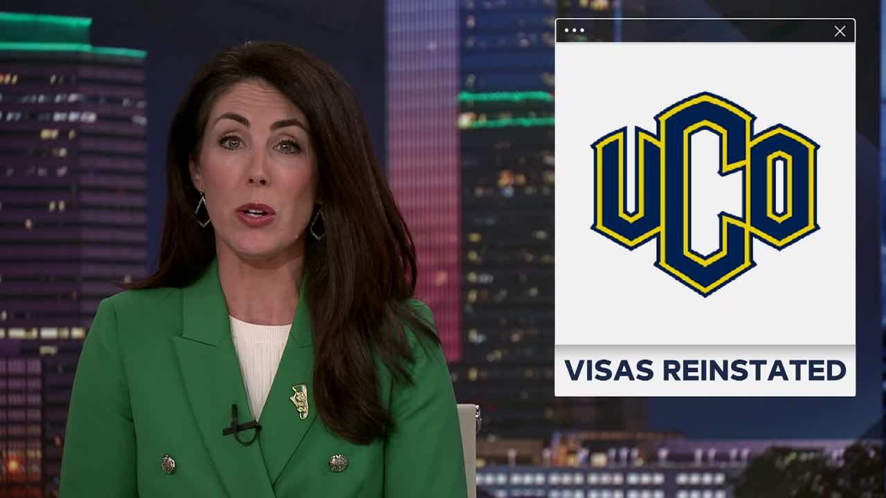 Visas reinstated for UCO students after federal revocation