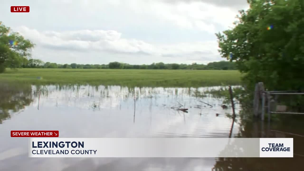 Evacuations underway in Lexington as Canadian River floods neighborhoods