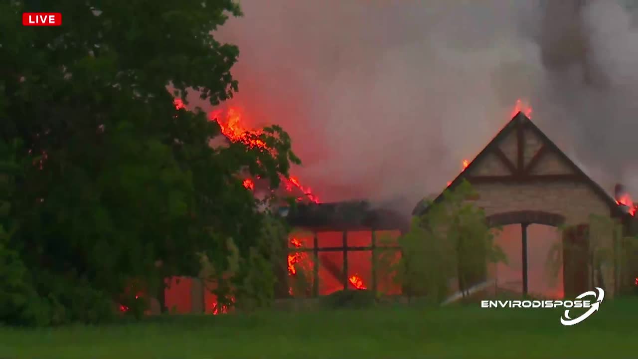 Firefighters battle SE OKC house engulfed in flames