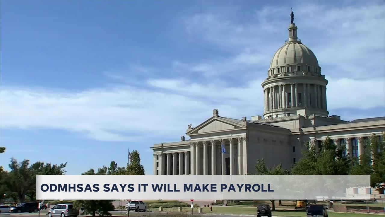 UPDATE: OK Department of Mental Health says they will be making payroll as scheduled after budgeting controversies