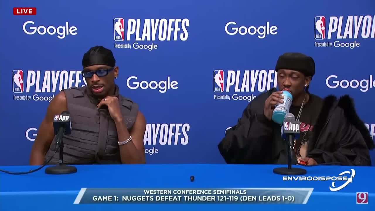 Watch: Thunder Postgame Q&A — SGA & JDub