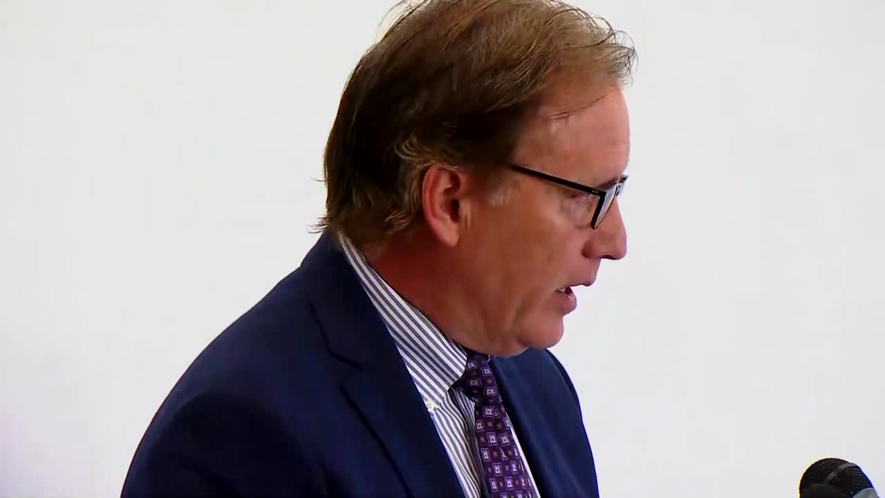 Former Oklahoma Attorney General Mike Hunter announces challenge to State Board of Education