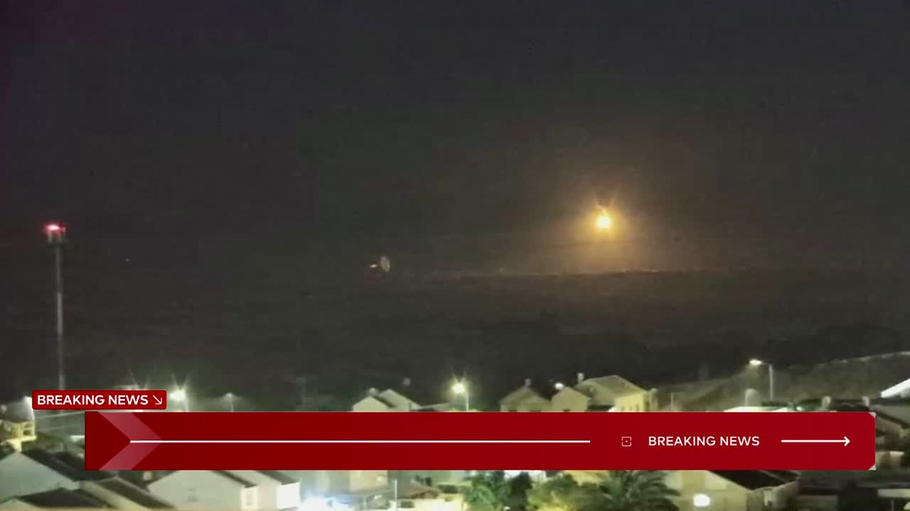 Explosions ring out across Iran’s capital as Israel claims it is attacking the country
