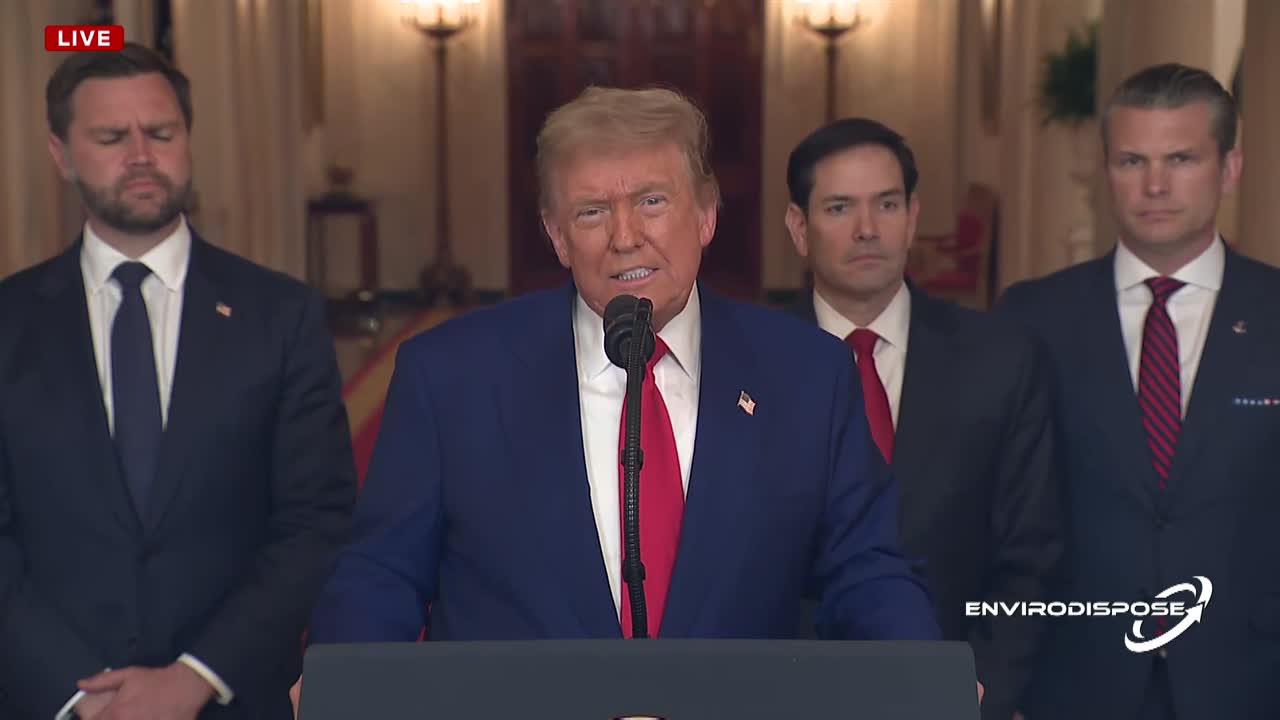 Trump calls U.S. strikes on Iran a "spectacular military success," warns of more attacks if Iran doesn't make peace