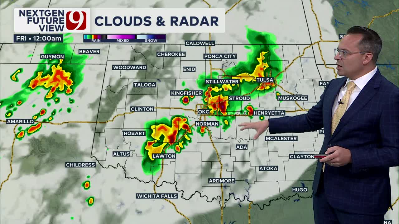 Justin Rudicel's Thursday afternoon forecast