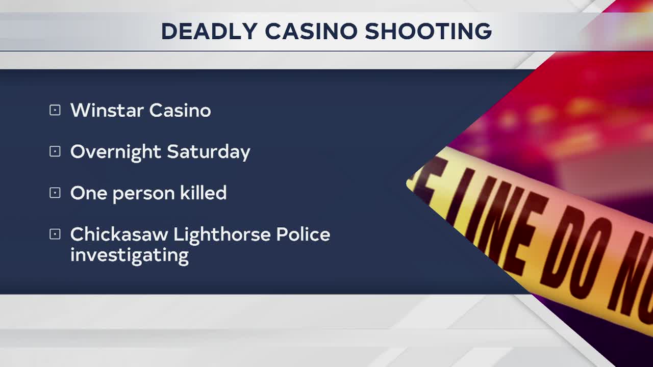 Deadly shooting under investigation at Winstar Casino