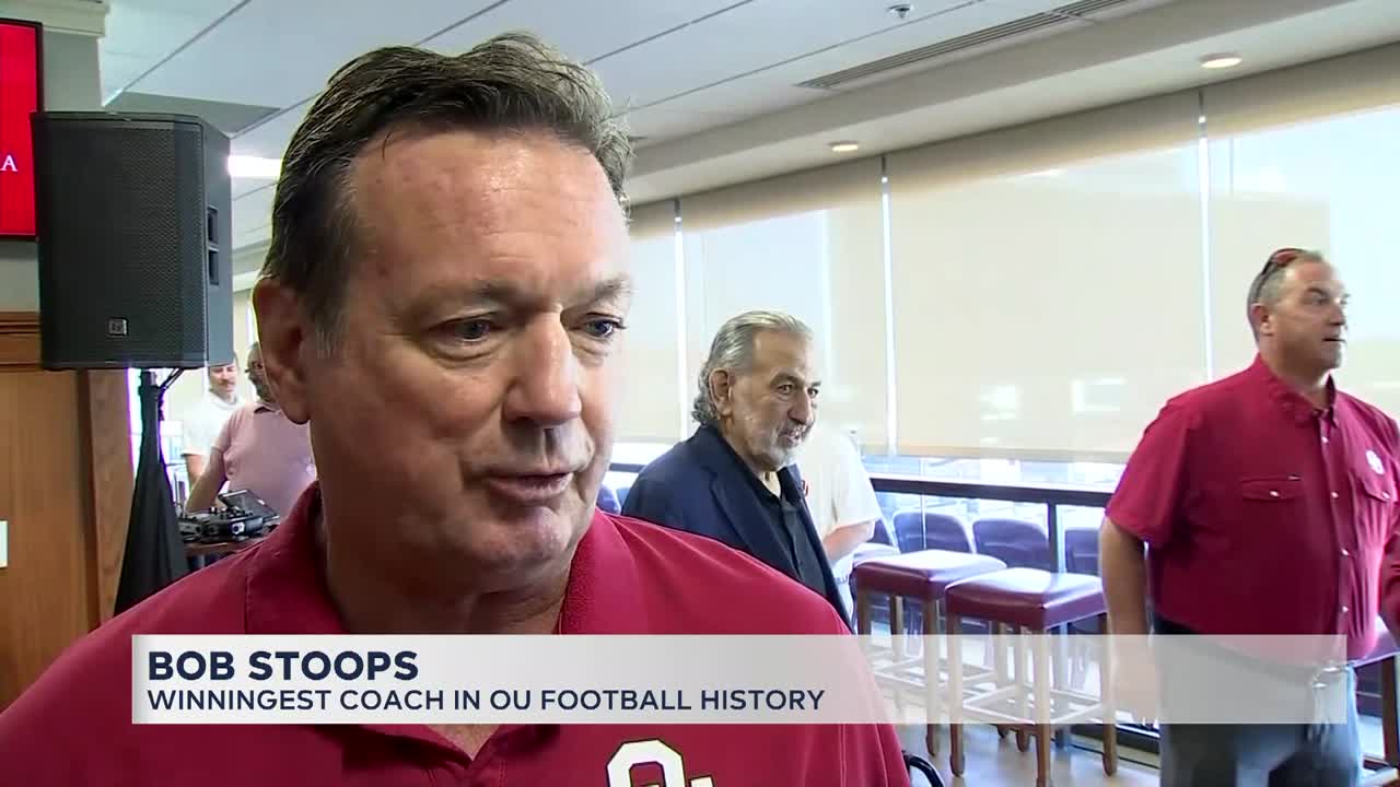 Bob Stoops discusses Joe Castiglione