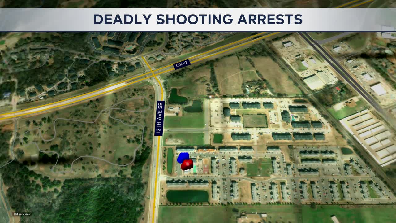2 arrested following deadly Norman apartment shooting