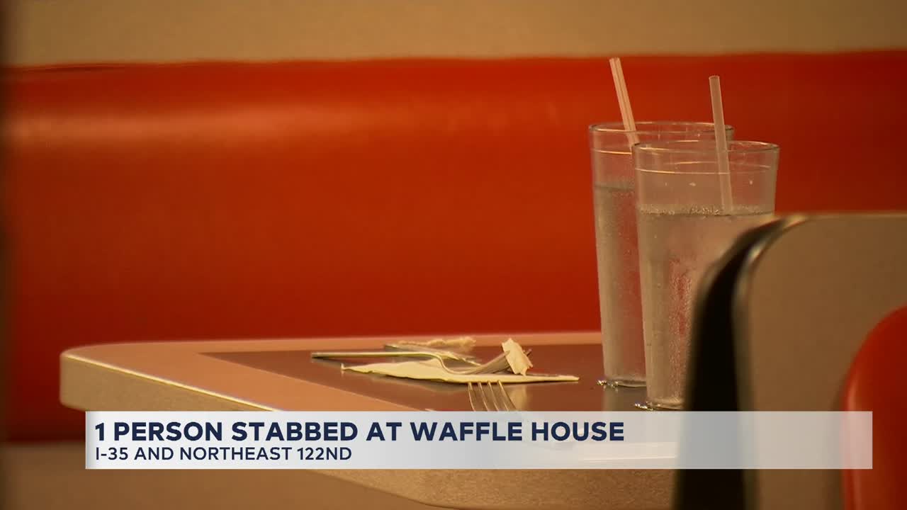 1 person stabbed at a NE OKC diner