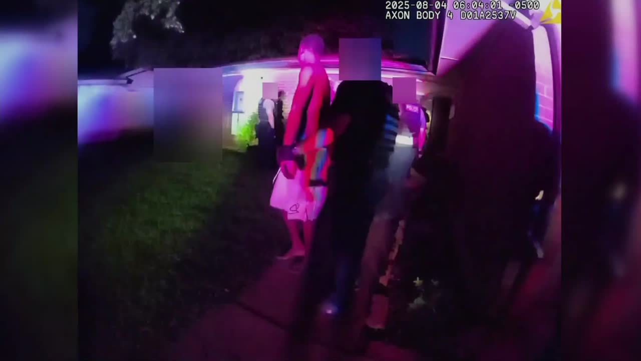 New video released of Scissortail Park shooting suspect's arrest