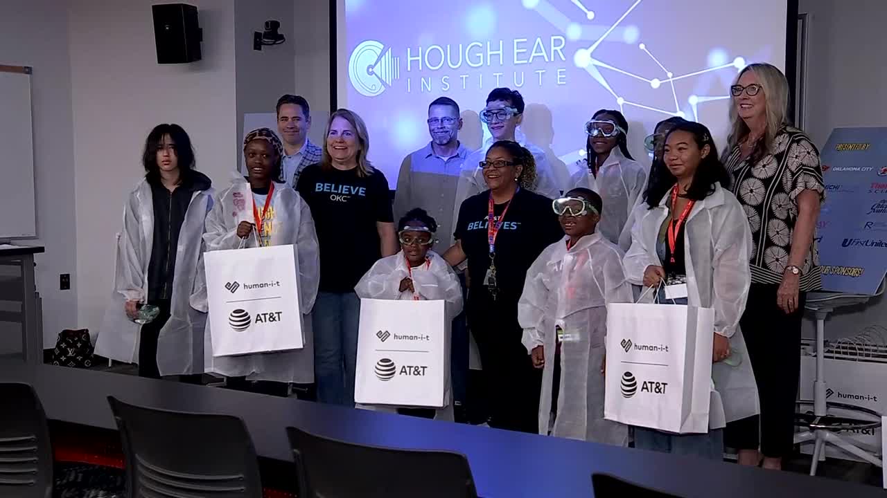 OKC STEM camp, AT&T supporting students with free laptops