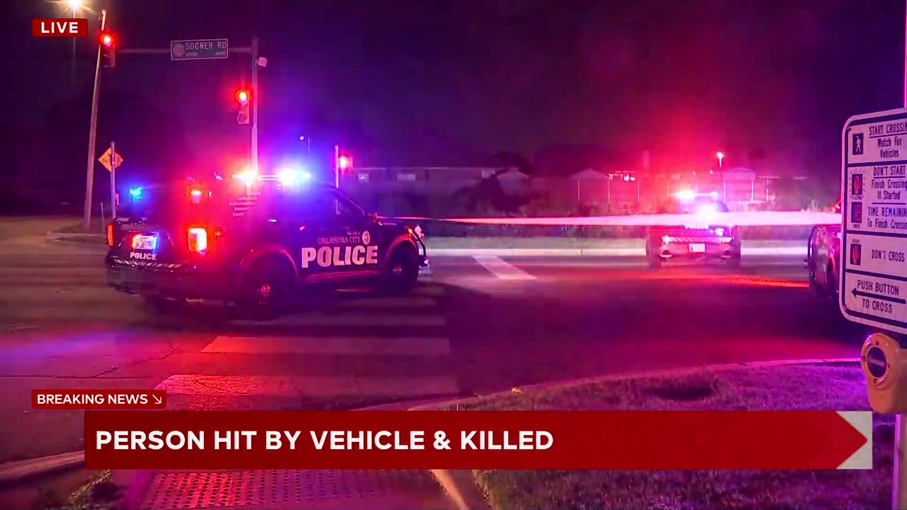 Person dies after being hit by car in SE OKC