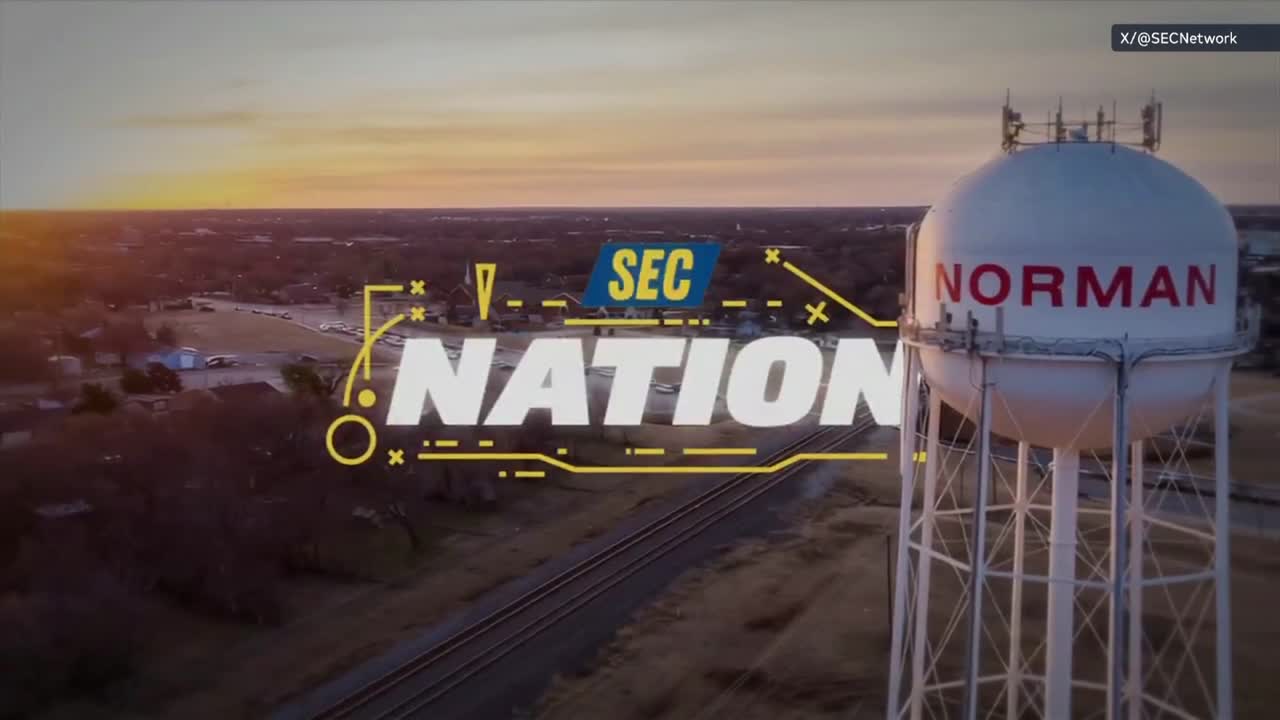 SEC Nation' heads to Norman for Sooners' upcoming matchup with Auburn