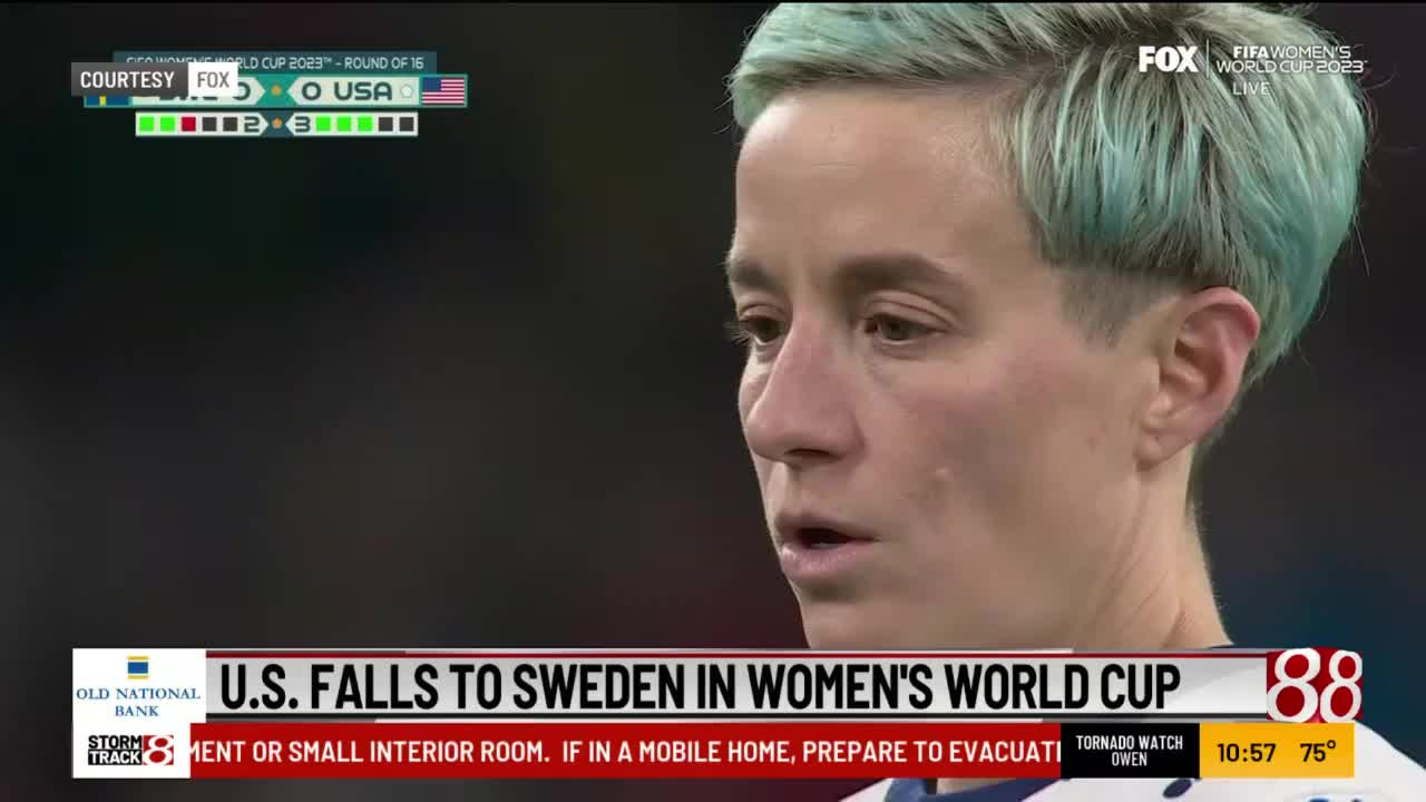 US loses to Sweden on penalty kicks in its earliest Women's World Cup exit  ever - Indianapolis News, Indiana Weather, Indiana Traffic, WISH-TV