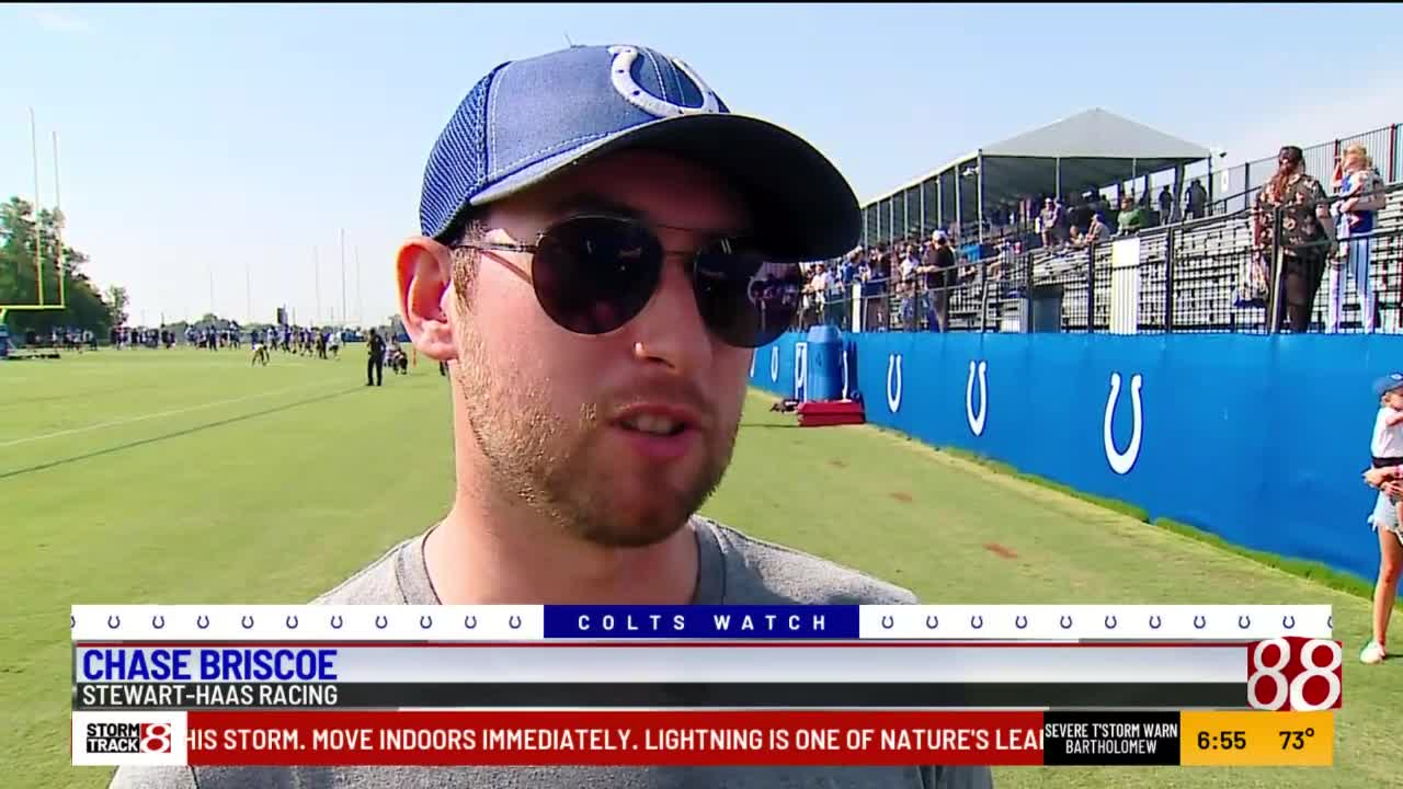 Severe weather forces Colts to move Friday training camp practice indoors -  WISH-TV, Indianapolis News, Indiana Weather