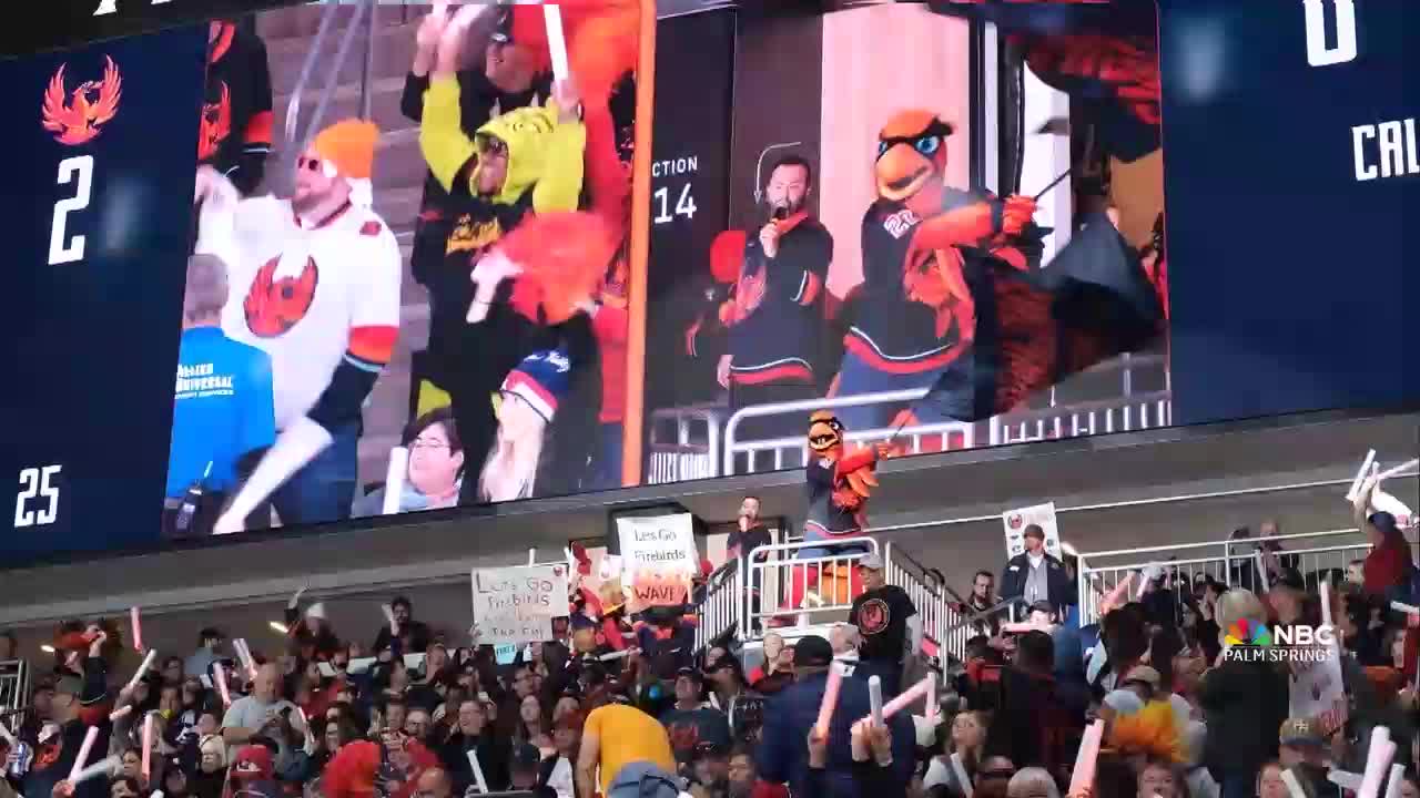 Coachella Valley Firebirds' First Home Game Tomorrow Tickets Still