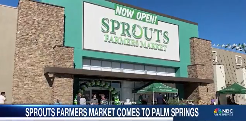 Palm Springs Welcomes Its First Sprouts Farmers Market On Ramon Road